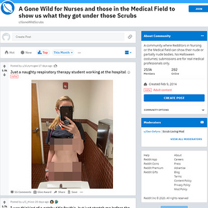 Gone Wild Scrubs, Reddit NSFW List