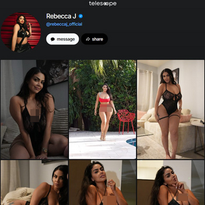 Rebecca J, OnlyFans Telegram Channels