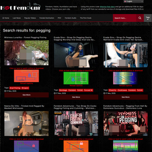 FetishFemdom Pegging, Pegging Porn Sites
