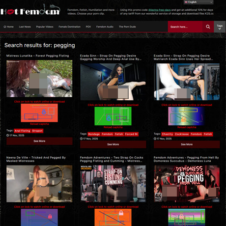 FetishFemdom Pegging