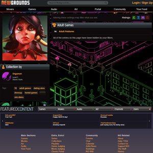 NewGrounds Adult Games, निःशुल्क पोर्न गेम्स