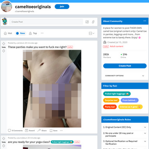 Cameltoe Originals, Reddit NSFW List