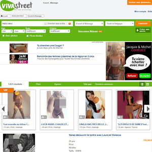VivaStreet.be, Sites d'Escortes