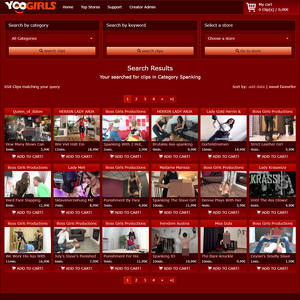 YooGirls Spanking, Spanking Porn Sites