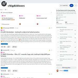 Reddit BigDickLovers, Big Dick Porn Sites