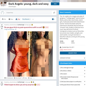 Dark Angels, Reddit NSFW List
