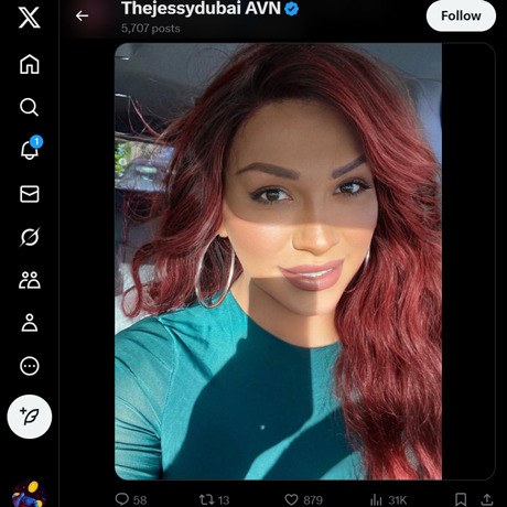 Jessy Dubai Twitter (TS)