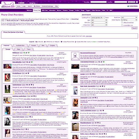 AdultWork Phone Sex