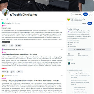 Reddit True Big Dick Stories, Big Dick Porn Sites