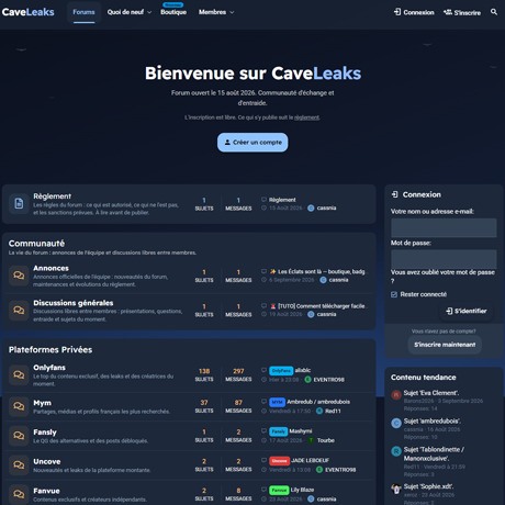 CaveLeaks