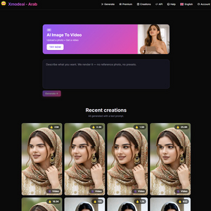 XModeAI Arab, Sitios Porno Árabe IA