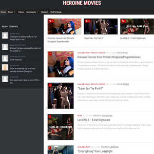 HeroineMovies, Les Blogs Porno