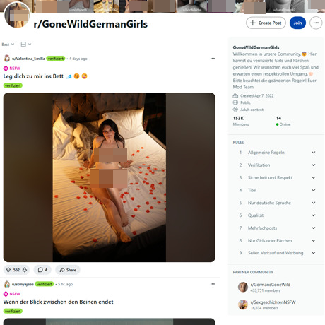 Reddit GoneWildGermanGirls