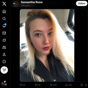 Samantha Rone, Twitter Porn Accounts
