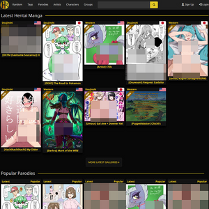 HentaiRox, Hentai Manga Sider