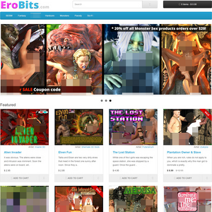 EroBits, Sites cartoons pornos premium