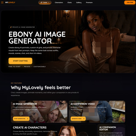 MyLovely AI Ebony