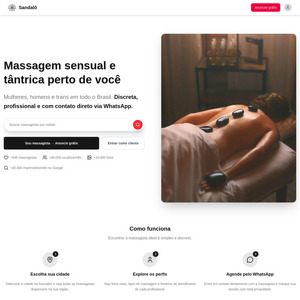 Sandalo, Sites Massagem Erótica
