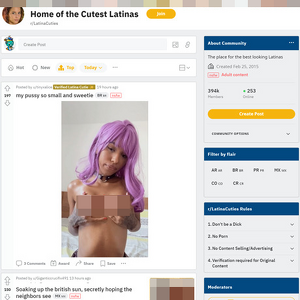 Latina Cuties, Reddit NSFW List