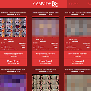 CamVideos.me, Ruhmeshalle