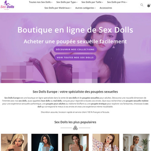Sex Dolls Europe, Boutiques de Sexdolls