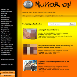 HumorOn, Lustige Porno Seiten