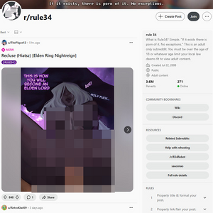 Reddit Rule 34, Hentai Porn Sites