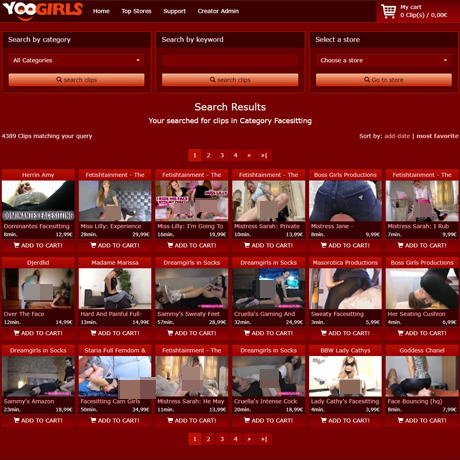 YooGirls Facesitting