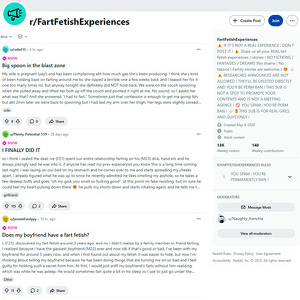 Reddit FartFetishExperiences, Fart Porn Sites