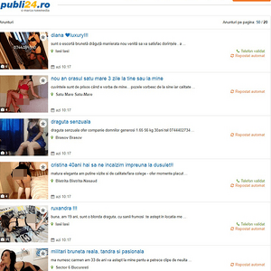 Publi24, Situri de Escorte