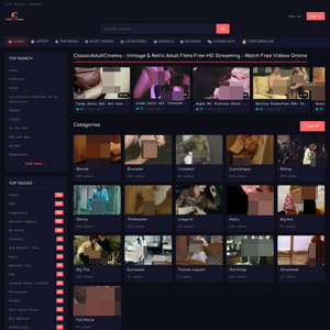 ClassicAdultCinema, Sites Porno Antigo