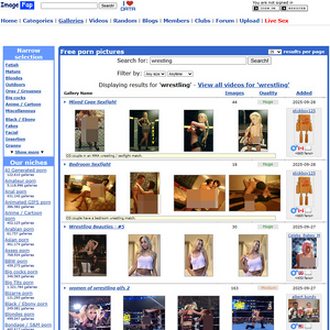 ImageFap Wrestling, Wrestling Porn Sites