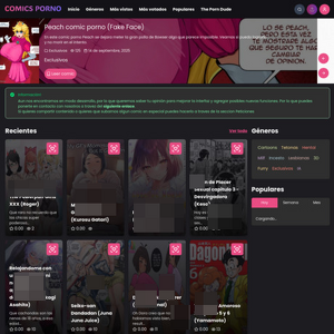 ComicsPorno, Salón de la Fama