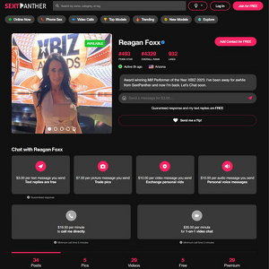 Reagan Foxx, Best SextPanther Models List