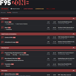 F95zone, निःशुल्क पोर्न गेम्स