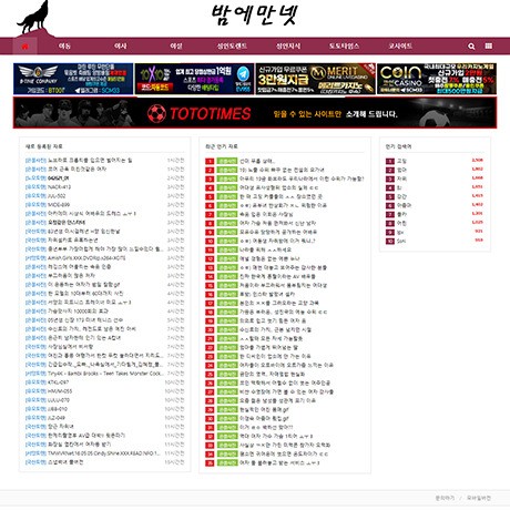 밤에만넷