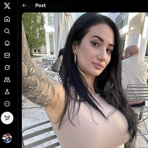 Arabelle Raphael, Twitter Porn Accounts