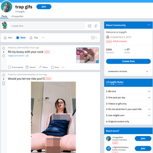 Trap Gifs & 663+ Reddit NSFW List Like R/trapgifs