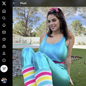 Alexa Pearl, Twitter Porn Accounts