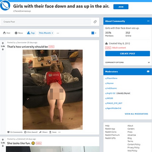 Face Down Ass Up, Reddit NSFW List