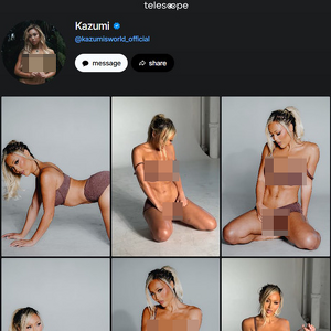 Kazumi, OnlyFans Telegram Channels