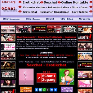 6Chat, Sex Chat Seiten