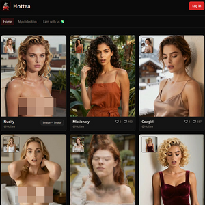 Hottea, AI Porno Generatoren