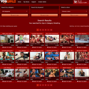 YooGirls Wrestling, Wrestling Porn Sites