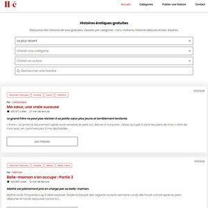 Histoire-Erotique.me, Sites d'Histoires de Sexe