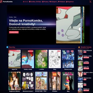 PornoKomiks, Stránky Porno Komiksy