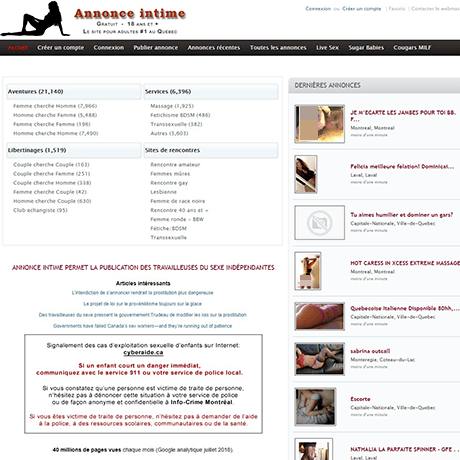 Annonce Intime