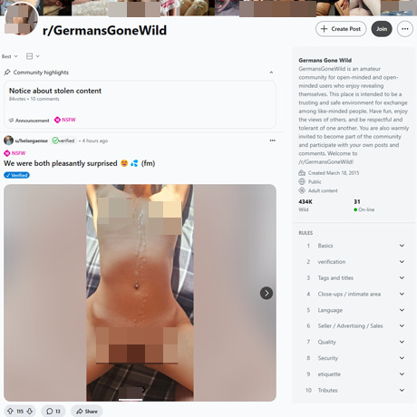 Reddit GermansGoneWild