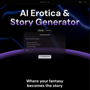 SinStories, סיפורי ארוטיים של בינה מלאכותית