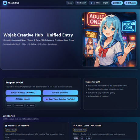 Wojak 创意共创平台